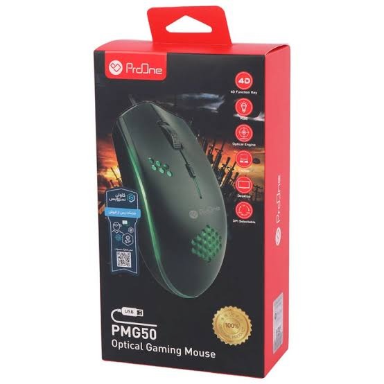 ماوس مخصوص بازی پرووان مدل PMG50