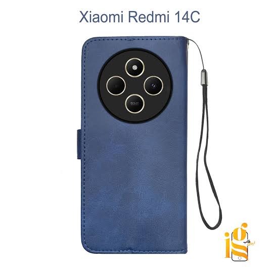 کیف کلاسوری مگنتی مناسب برای گوشی موبایل شیائومی Redmi 14C