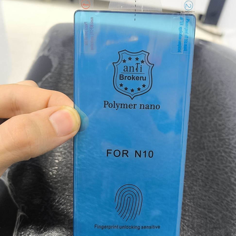 گلس نانو polymer nano مناسب سامسونگ NOTE 10