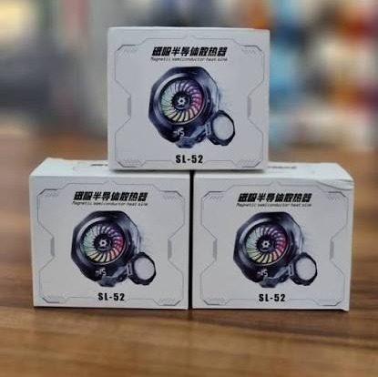 فن خنگ کننده رادیاتور مگ سیف دار با قابلیت RGB مدل SL-52 Mobile Cooling Fan