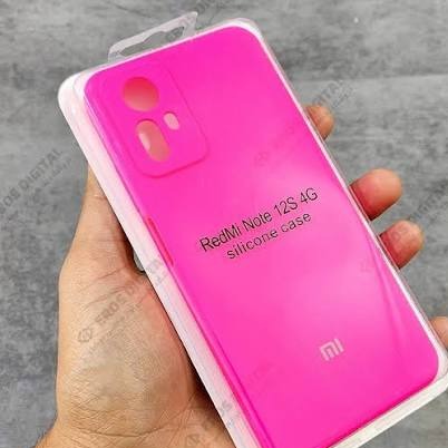 کاور مدل silicon مناسب برای گوشی موبایل شیائومی Redmi Note 12S