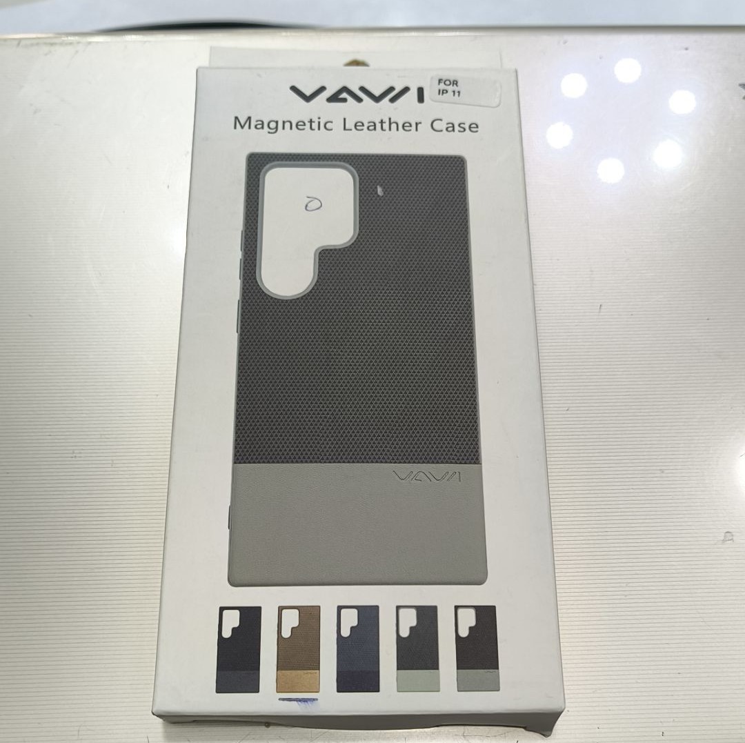 قاب Vawi چرمی دو تکه MagSafe آیفون 11 نرمال